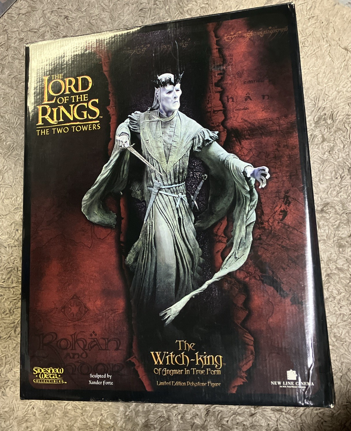Sideshow Weta Witch-King of Angmar in True Form Lord of the Rings #0677/1000 Sideshow Weta Witch-King of Angmar in True Form Lord of the Rings #0677/1000