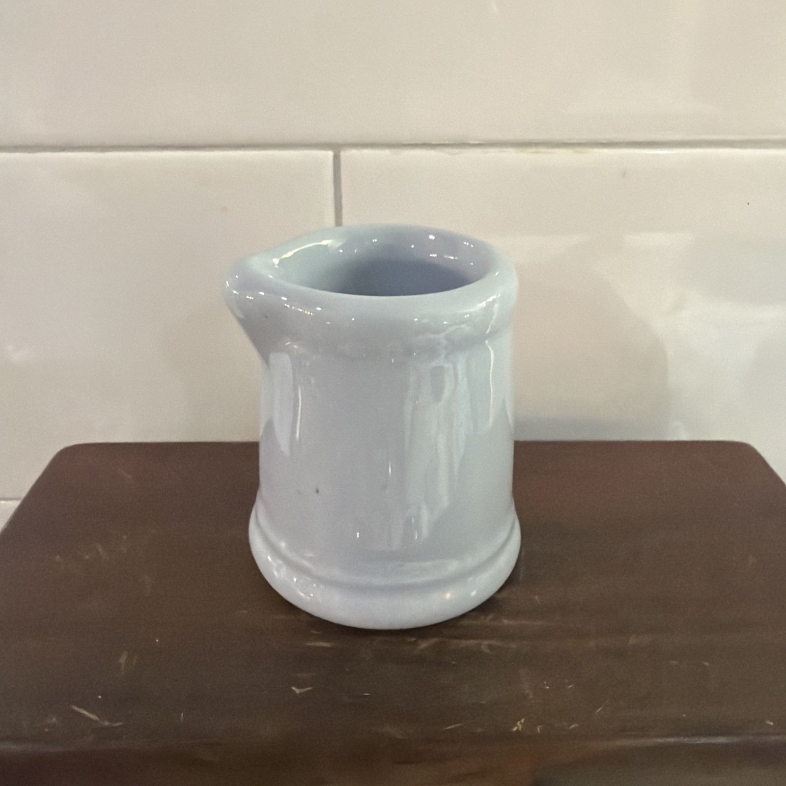 Vintage Chunky Blue Restaurant Ware Creamer New Old Stock Vintage Chunky Blue Restaurant Ware Creamer New Old Stock