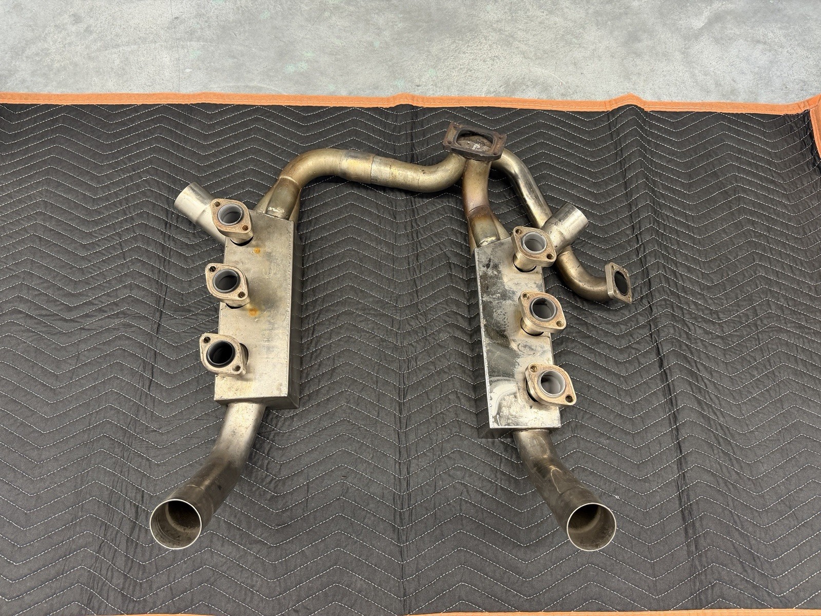 Porsche 911 930 Turbo Headers with Heat Exchangers 1976 - 1989
