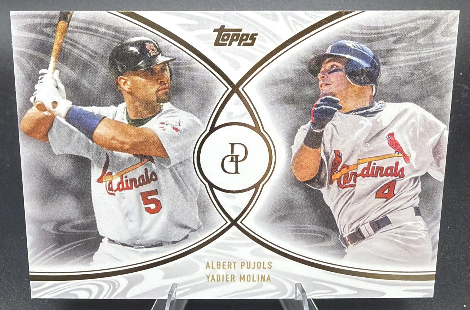 Albert Pujols Yadier Molina 2026 Topps Dynamic Duals #29 Cardinals Albert Pujols Yadier Molina 2026 Topps Dynamic Duals #29 Cardinals