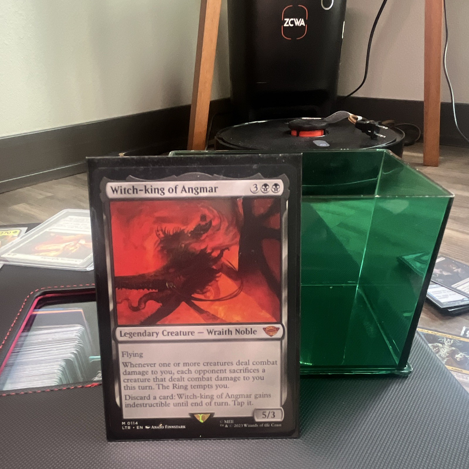 Wizards of the Coast Witch-king of Angmar Legendary Rare Black #0114 EN LTR