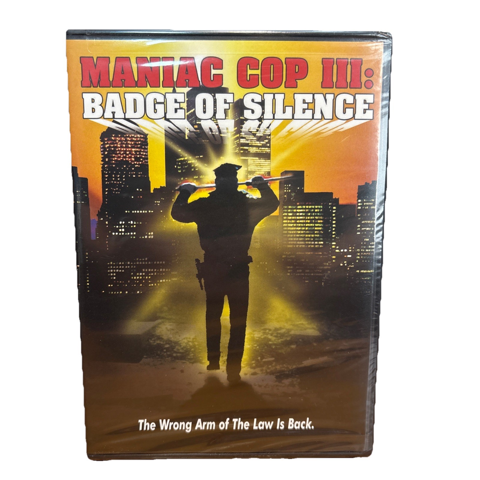 Maniac Cop 3 Badge of Silence (DVD, 1993) Brand New Sealed Rare OOP