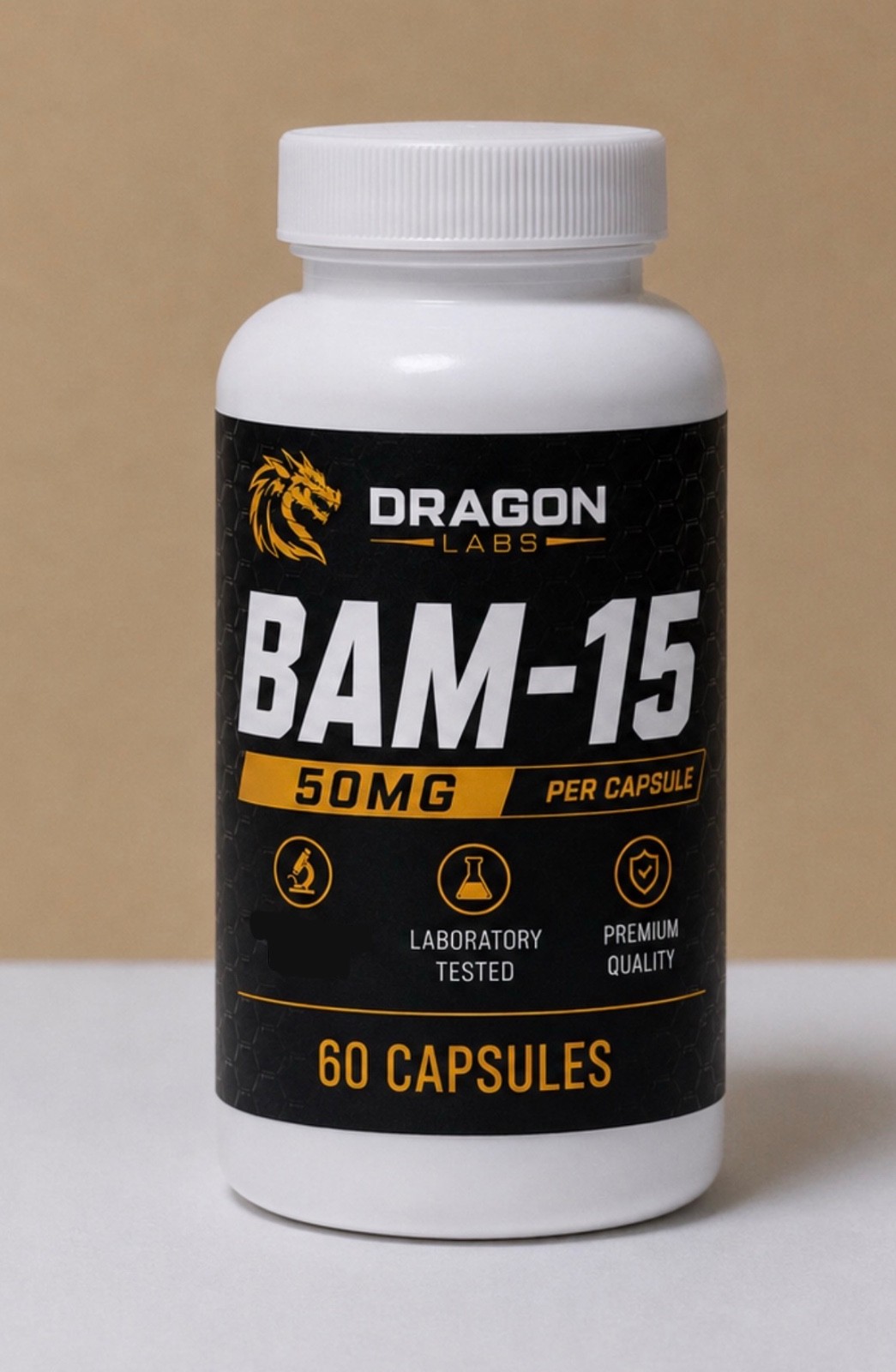 Dragon Labs BAM-15 50mg Capsule x 60 Capsules Lab-Tested Dragon Labs BAM-15 50mg Capsule x 60 Capsules Lab-Tested