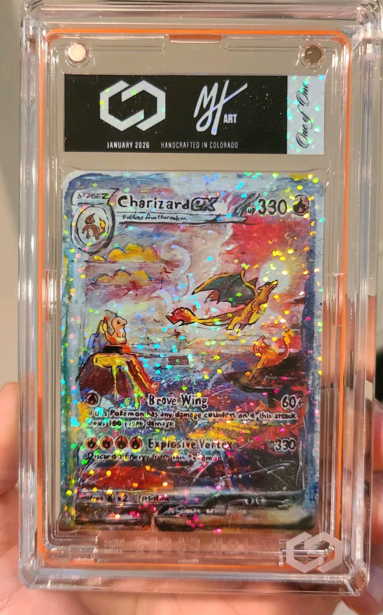 Collector Creative  Charizard Ex -  1 Of 1 Sparkle Variation