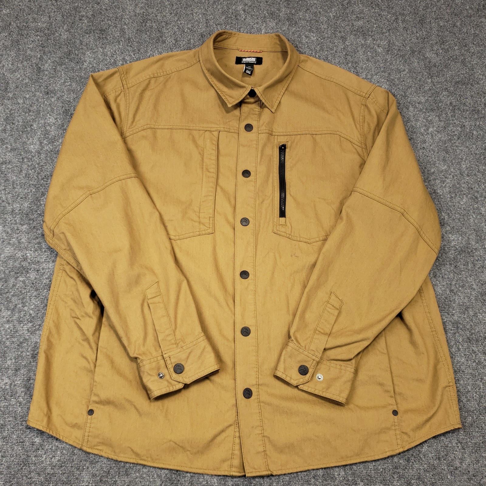 Duluth Alaskan HardGear Stone Run Standard Fit Overshirt Shirt Jacket Mens 2XL Duluth Alaskan HardGear Stone Run Standard Fit Overshirt Shirt Jacket Mens 2XL
