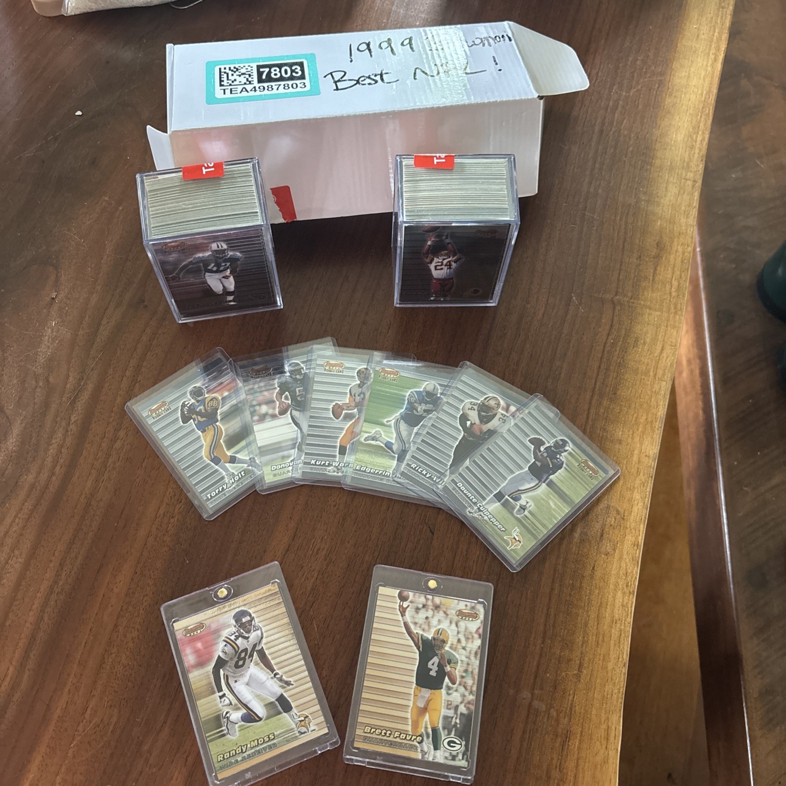1999 BOWMANS BEST COMPLETE FOOTBALL CARD SET 1-133 NM +