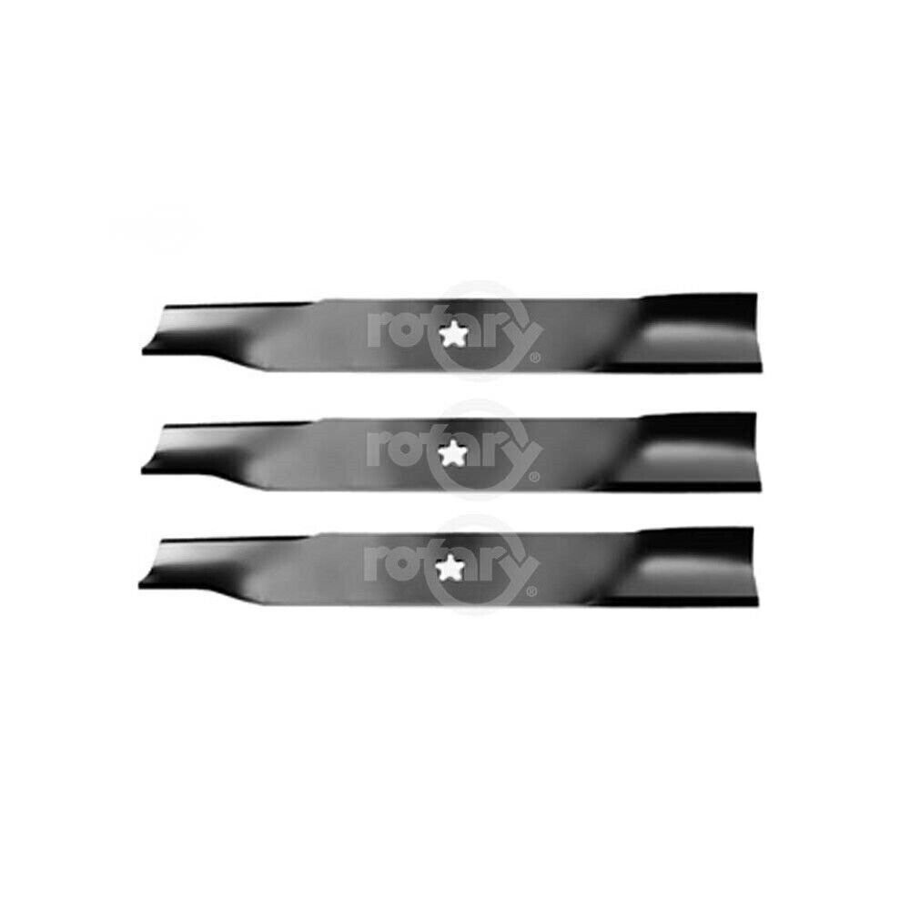 3 Pack Lawn Mower Blades Fits Husqvarna 539112079 3 Pack Lawn Mower Blades Fits Husqvarna 539112079
