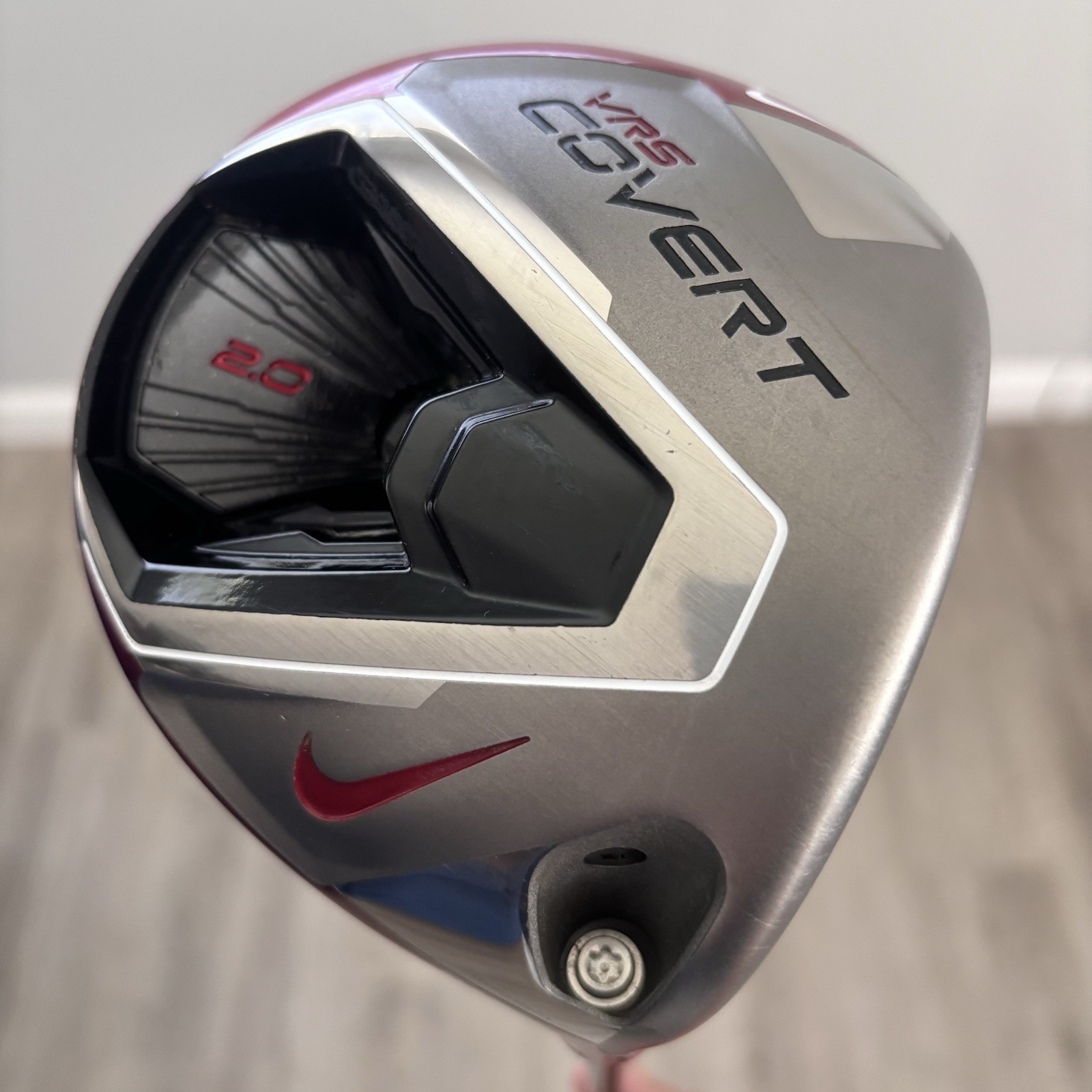 Nike VRS Covert 2.0 Driver Adjustable Flex Loft 8-12 S Flex 50G Kuro Kage RH Nike VRS Covert 2.0 Driver Adjustable Flex Loft 8-12 S Flex 50G Kuro Kage RH