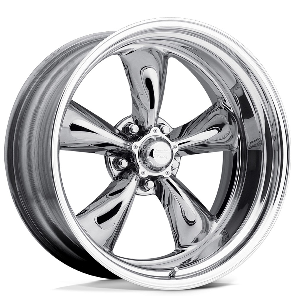 VN405 TT2 Custom American Racing Wheels 18x8/18x9.5 Polished Rims (4pcs) C3
