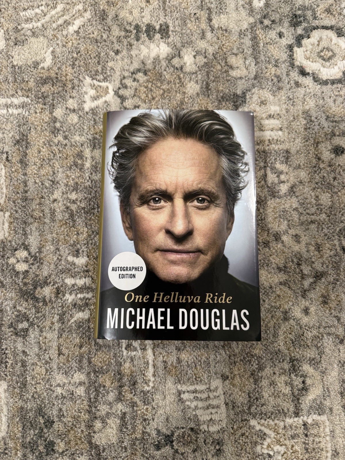One Helluva Ride by Michael Douglas (2026 Hardcover) SIGNED FIRST EDITION One Helluva Ride by Michael Douglas (2026 Hardcover) SIGNED FIRST EDITION