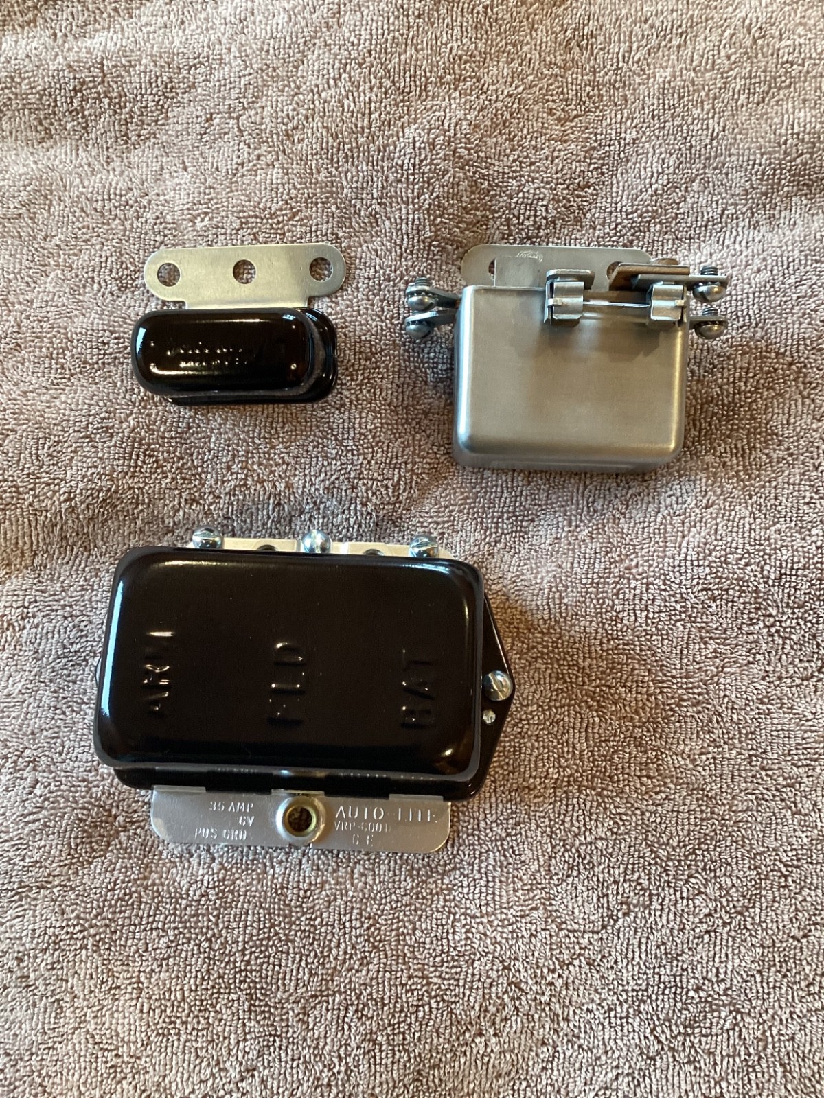 1950 Studebaker Champion Voltage Regulator, Overdrive Relay and Horn Relay