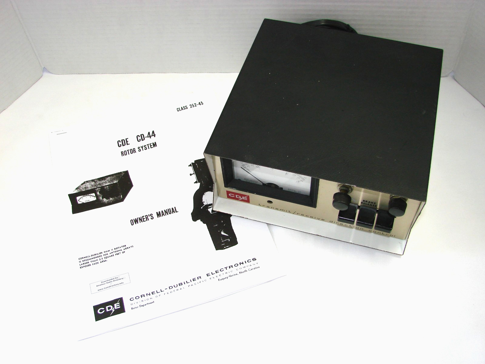 VERY NICE and Updated CDE Ham-II/CD44 Rotor Rotator Control Box  BIN $95
