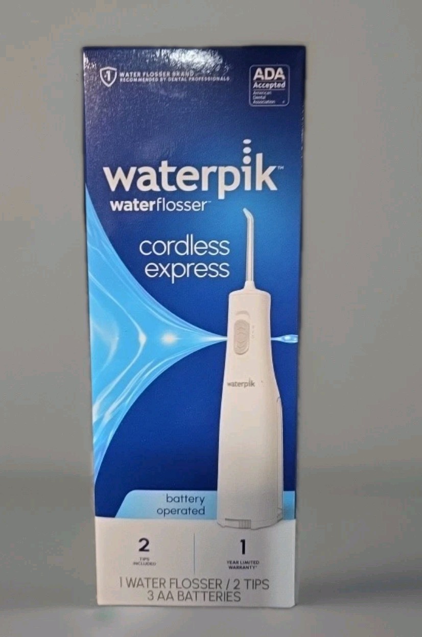 Waterpik Cordless Water Flosser Battery Operated & Portable WF-02W011 (9742) Waterpik Cordless Water Flosser Battery Operated & Portable WF-02W011 (9742)