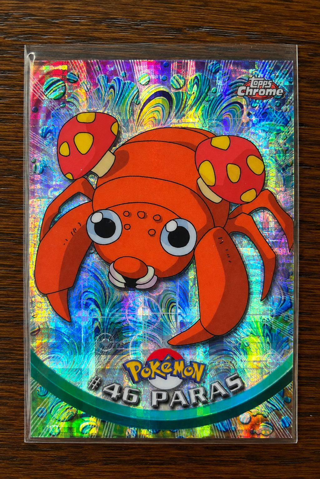 π Pokemon TOPPS PARAS #46 TEKNO PARALLEL | ULTRA RARE | NM/M π Pokemon TOPPS PARAS #46 TEKNO PARALLEL | ULTRA RARE | NM/M