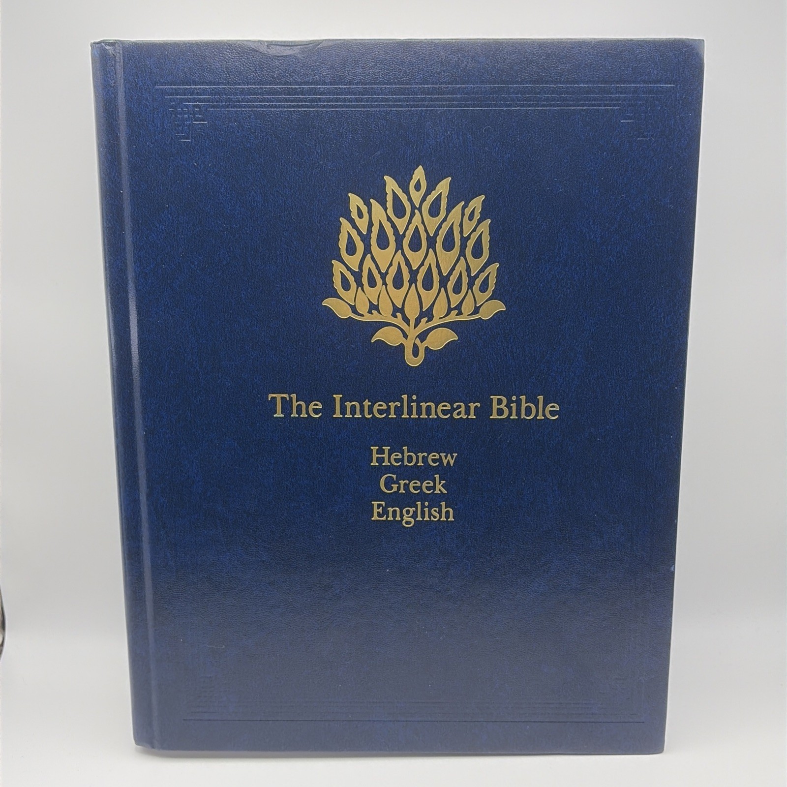 Jay P. Green Sr. The Interlinear Bible Hebrew-Greek-English Leather Strong\'s
