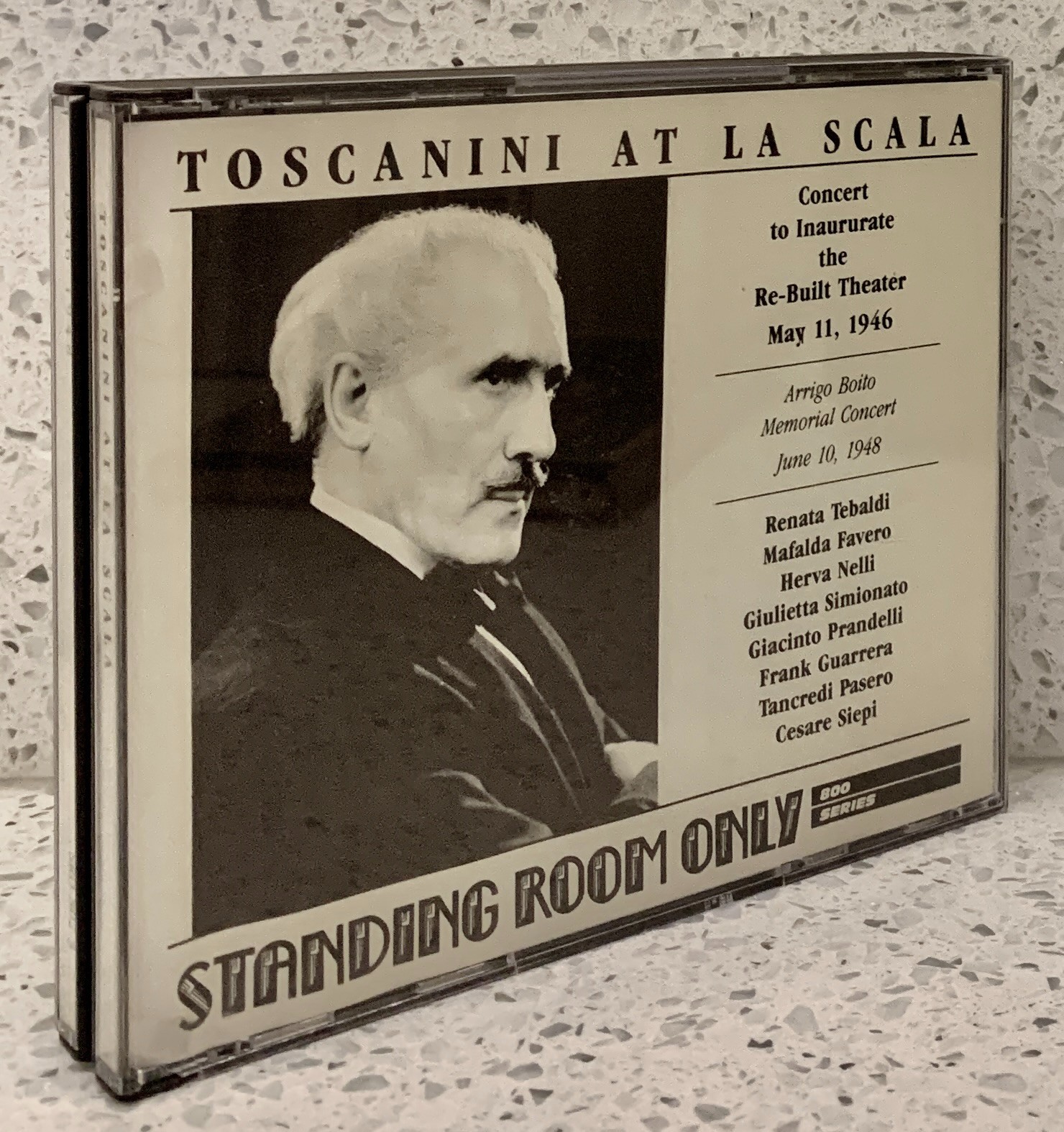 TOSCANINI at LA SCALA (1946 & 1948) (3 discs, SRO) TEBALDI • SIEPI • SIMIONATO