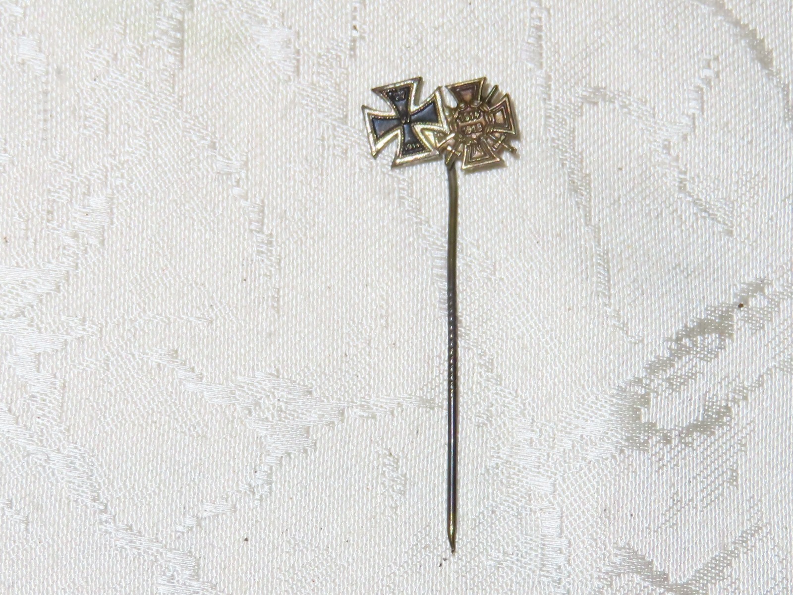 Miniature Iron Cross Front Kämpfer Pin Pin Pin WW1 Deutsch