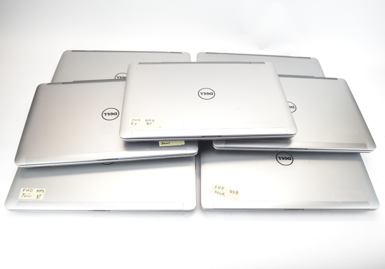 Lot of 7 Dell Latitude E6540 Intel i7-4th Gen FHD 8GB RAM FOR PARTS READ Please