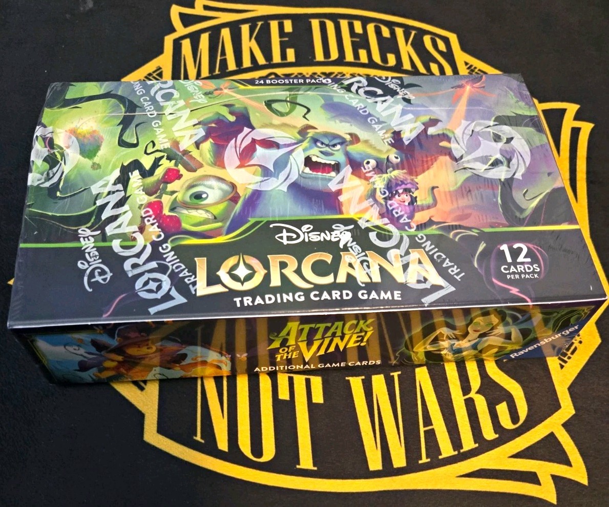 Ravensburger Disney Lorcana TCG Attack Of The Vine Booster Box 24 Packs English