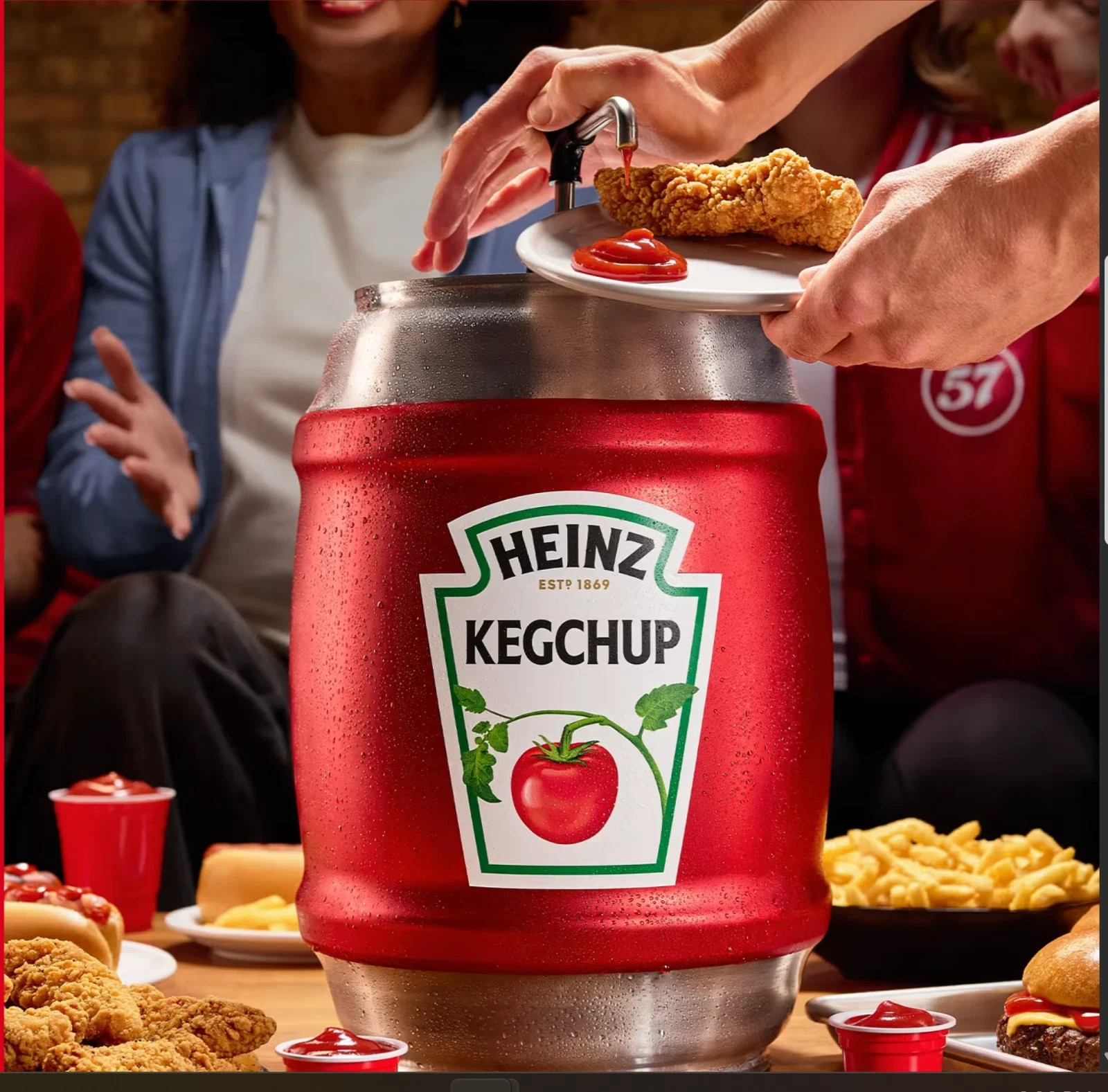 Exclusive HEINZ KegChup Ketchup Keg (Limited to 157 made) IN HAND 🍅 Exclusive HEINZ KegChup Ketchup Keg (Limited to 157 made) IN HAND 🍅