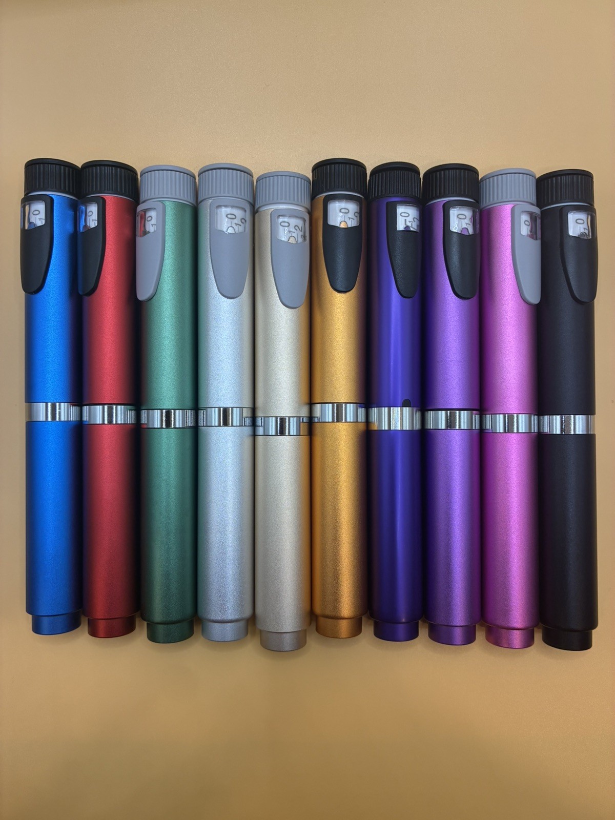 V2 Reusable Magic Pep Pens 10-Pack Peptide Pen Set with 50 3ML cartridges 