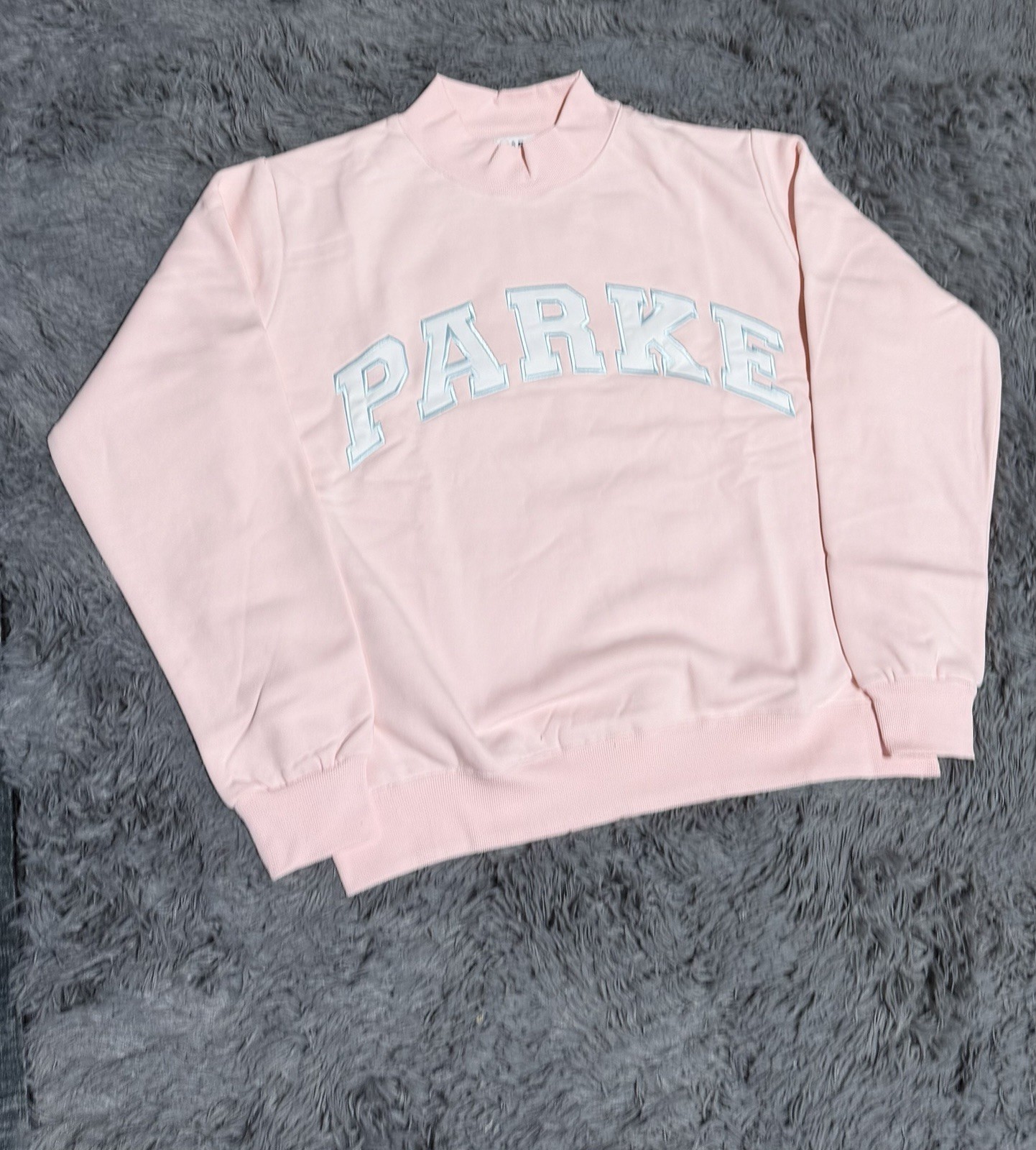 Parke Women’s Varsity Mockneck Sweatshirt Sprinkle S/M