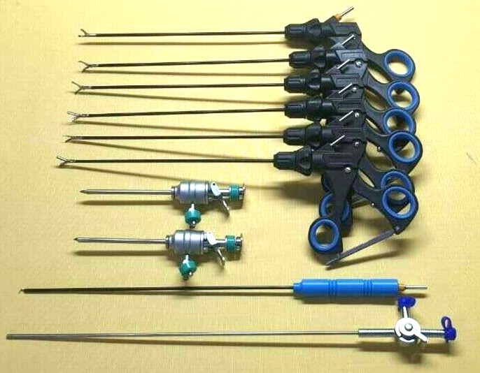10pc Laparoscopic Surgery Set 3mmx260mm Endoscopy surgical Instruments