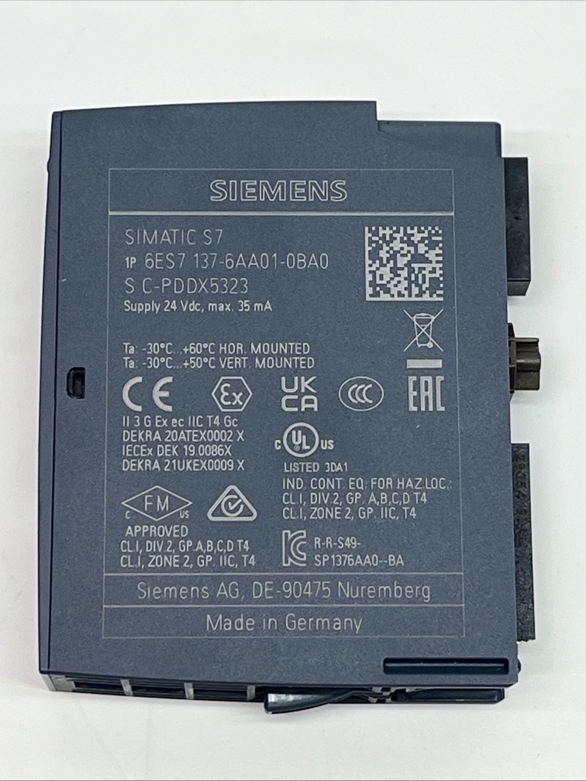 New? | Siemens 6ES7137-6AA01-0BA0 SIMATIC S7 CM PTP PLC MODULE | USA Seller