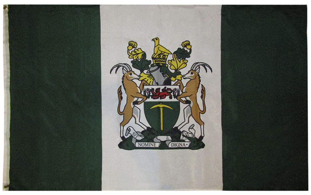 3x5 Rhodesia Rhodesian Country 3'x5' Rough Tex 100D Oxford Polyester Flag 