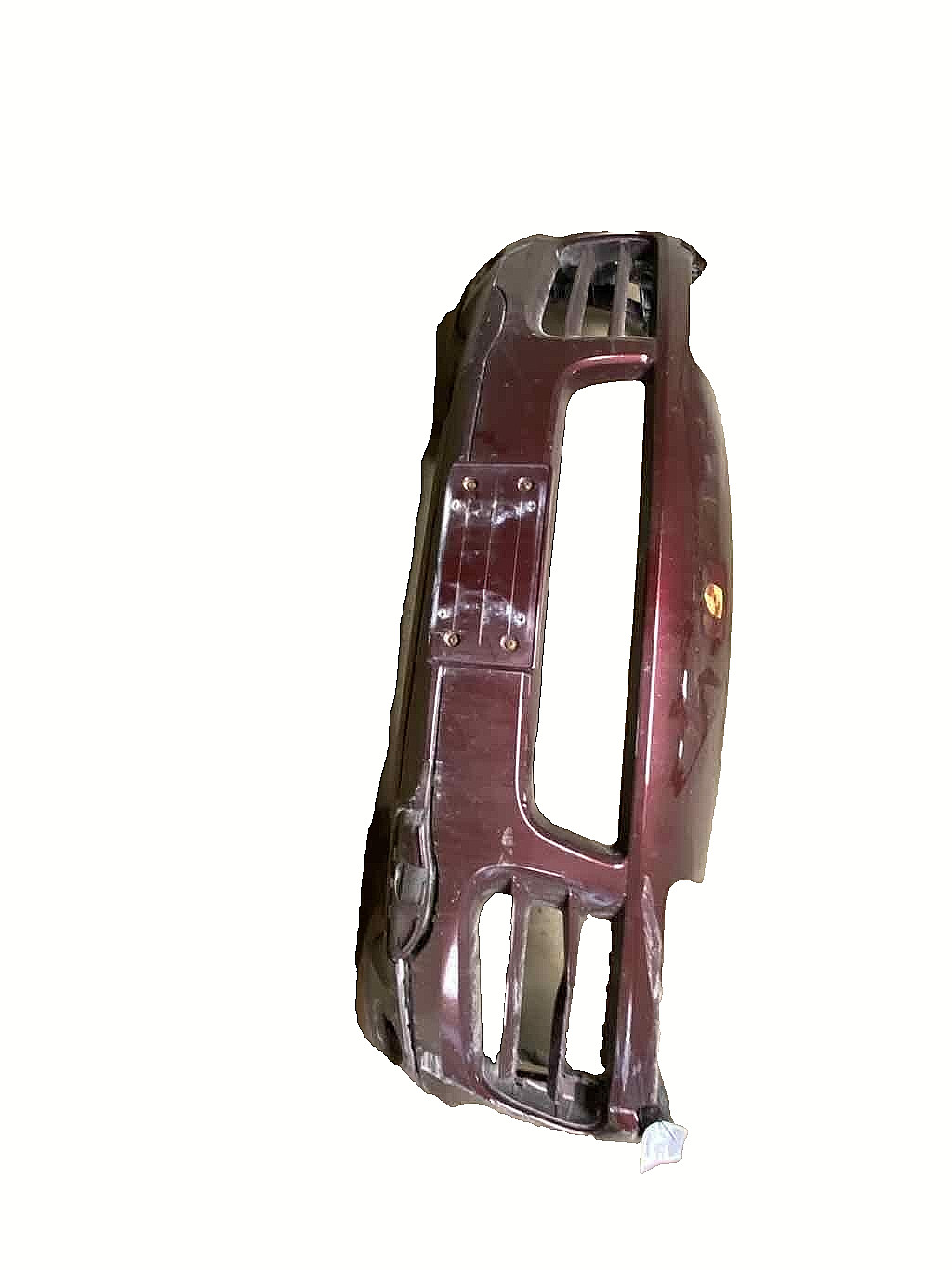 2008-2010 Porsche Cayenne Front Bumper Cover Maroon 95550531110G2X Damaged