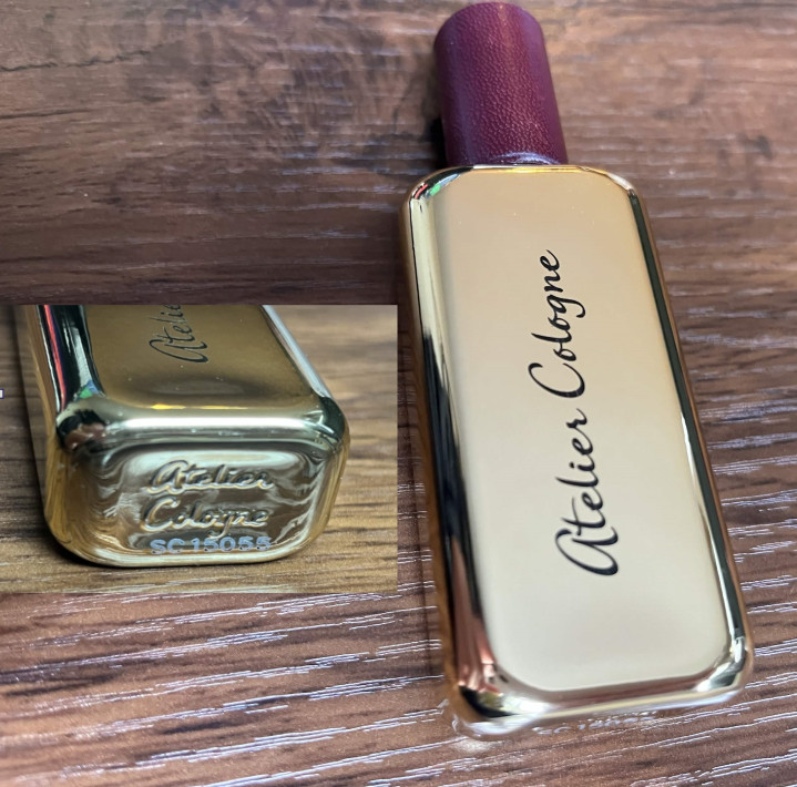 Old 2015 Bottle of Santal Carmin Cologne Absolue-Early-Reformulation [Pre-Owned]