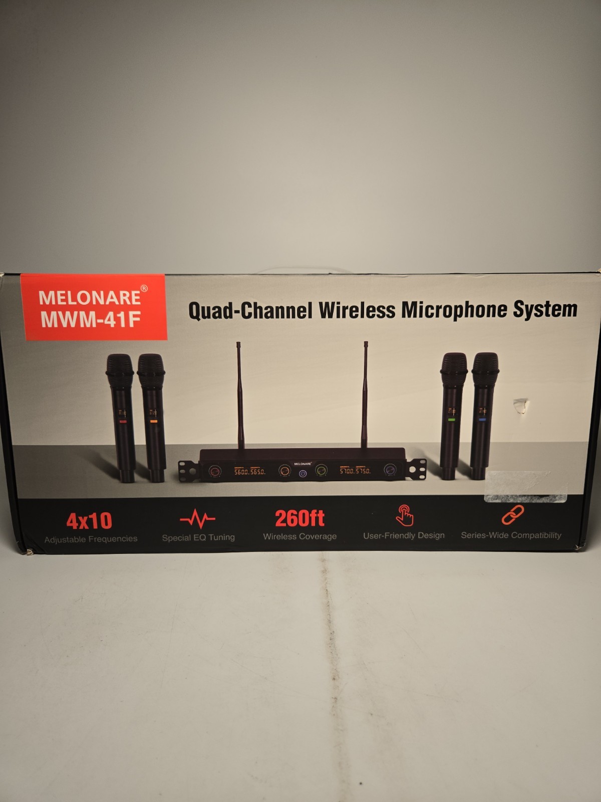 MELONARE Quad - Wireless Microphone System MWM-41F