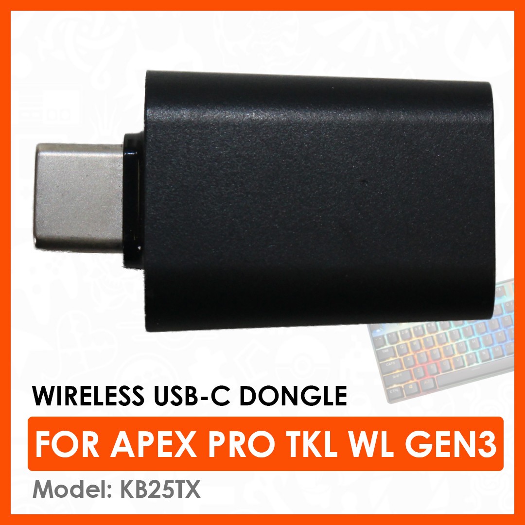 Genuine OEM SteelSeries Apex Pro TKL Gen 3 Wireless USB-C Dongle | MPN: KB25TX