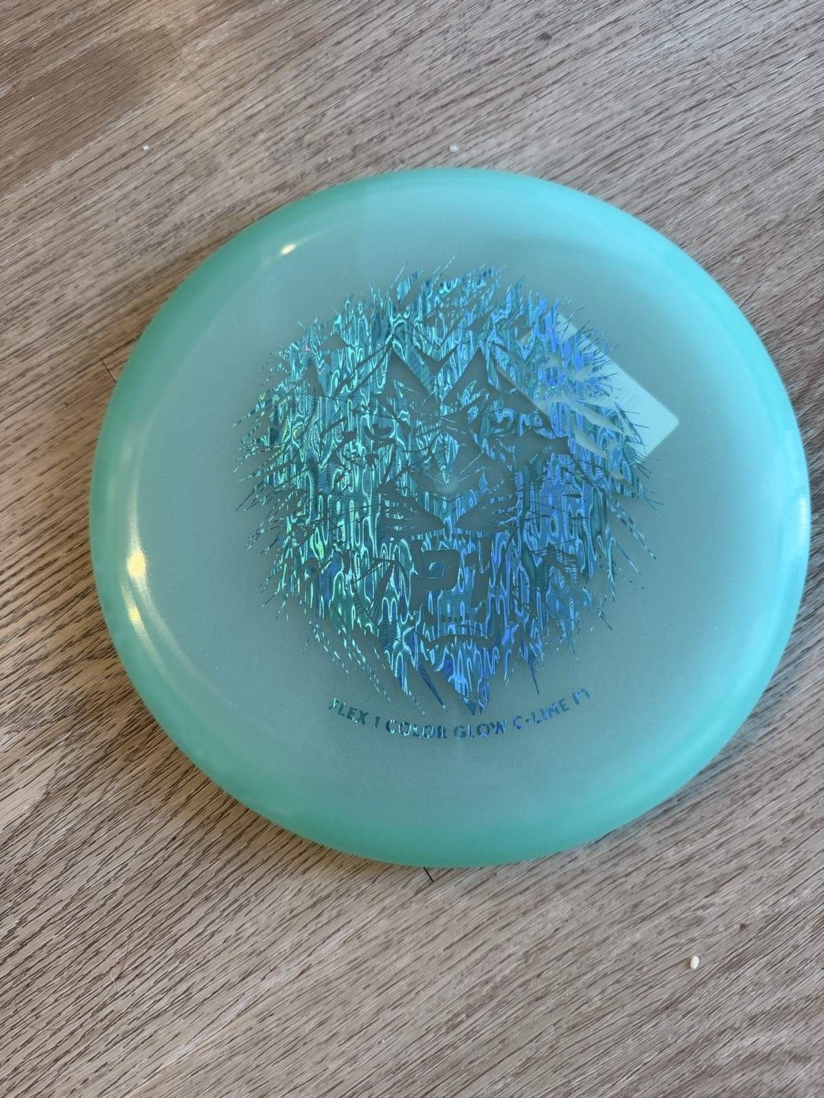 Discmania Flex 1 Color Glow C Line P1 European Open Rare Blue Color 173g