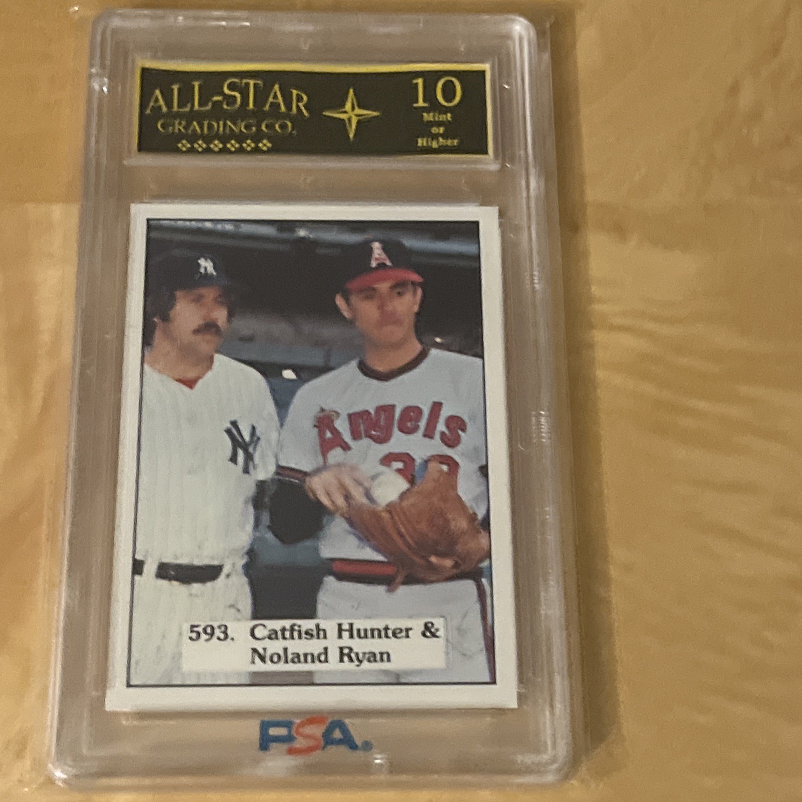 1976 SSPC - Checklist Nolan Ryan, Catfish Hunter #593 Noland Ryan 1976 SSPC - Checklist Nolan Ryan, Catfish Hunter #593 Noland Ryan