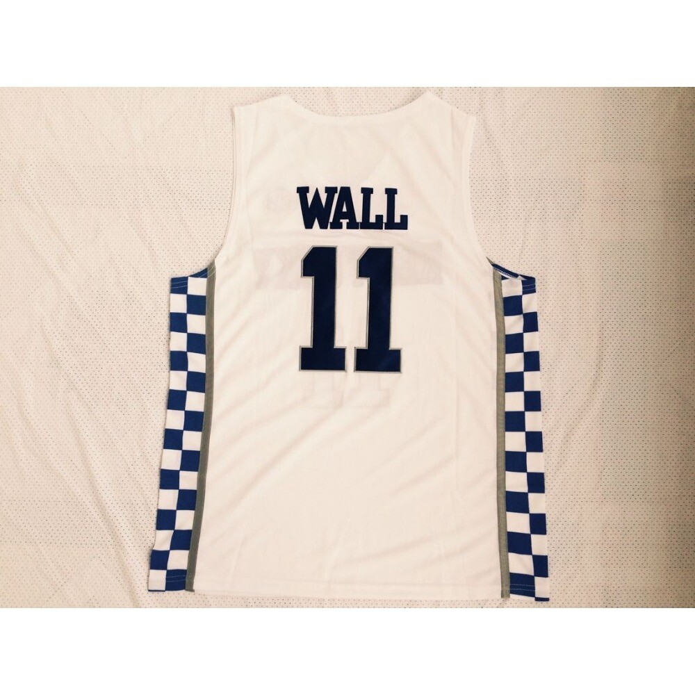 Custom Retro Vintage Kentucky #11 John Wall Basketball Jersey Stitched