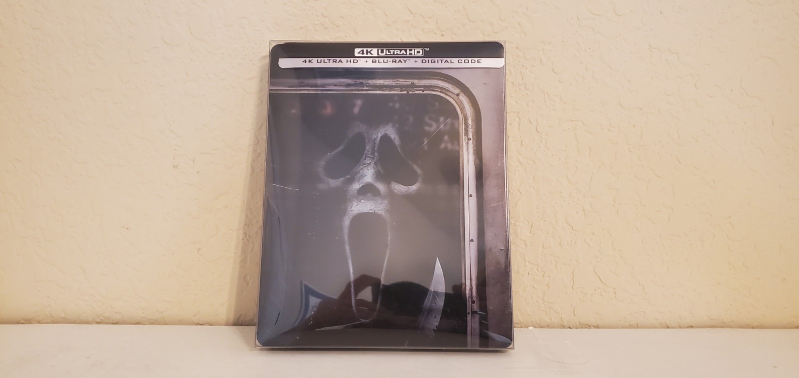 Scream VI 6 (4K UHD + Blu-ray, 2023) RARE OOP US Steelbook w/ J-Card & Protector Scream VI 6 (4K UHD + Blu-ray, 2023) RARE OOP US Steelbook w/ J-Card & Protector