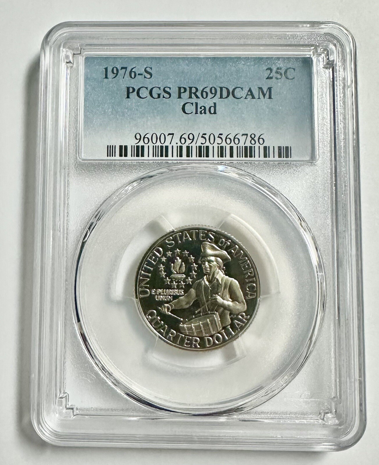 1776-1976 Bicentennial Quarter Washington PCGS PR 69 Deep Cameo Uncirculated 25c
