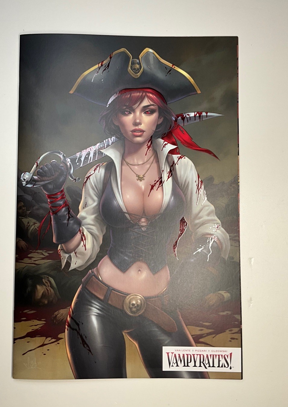 SDCC 2026 Vampyrates #1 Will Jack Spot UV Variant LTD 400 BOOM Exclusive SDCC 2026 Vampyrates #1 Will Jack Spot UV Variant LTD 400 BOOM Exclusive