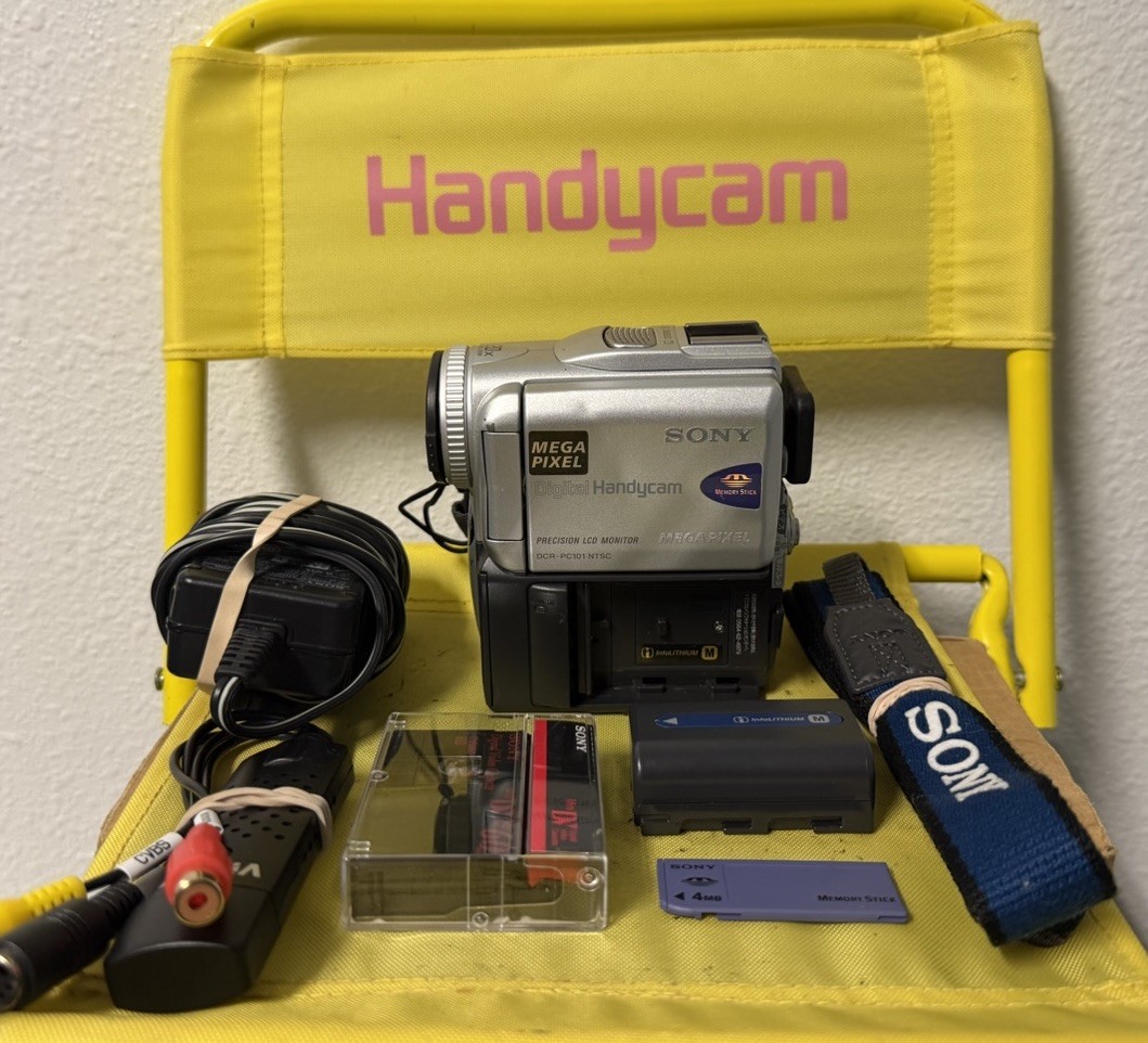 Sony Handycam DCR-PC101 Mini DV Camcorder w/Nightshot + USB TESTED WORKING ✅ BT