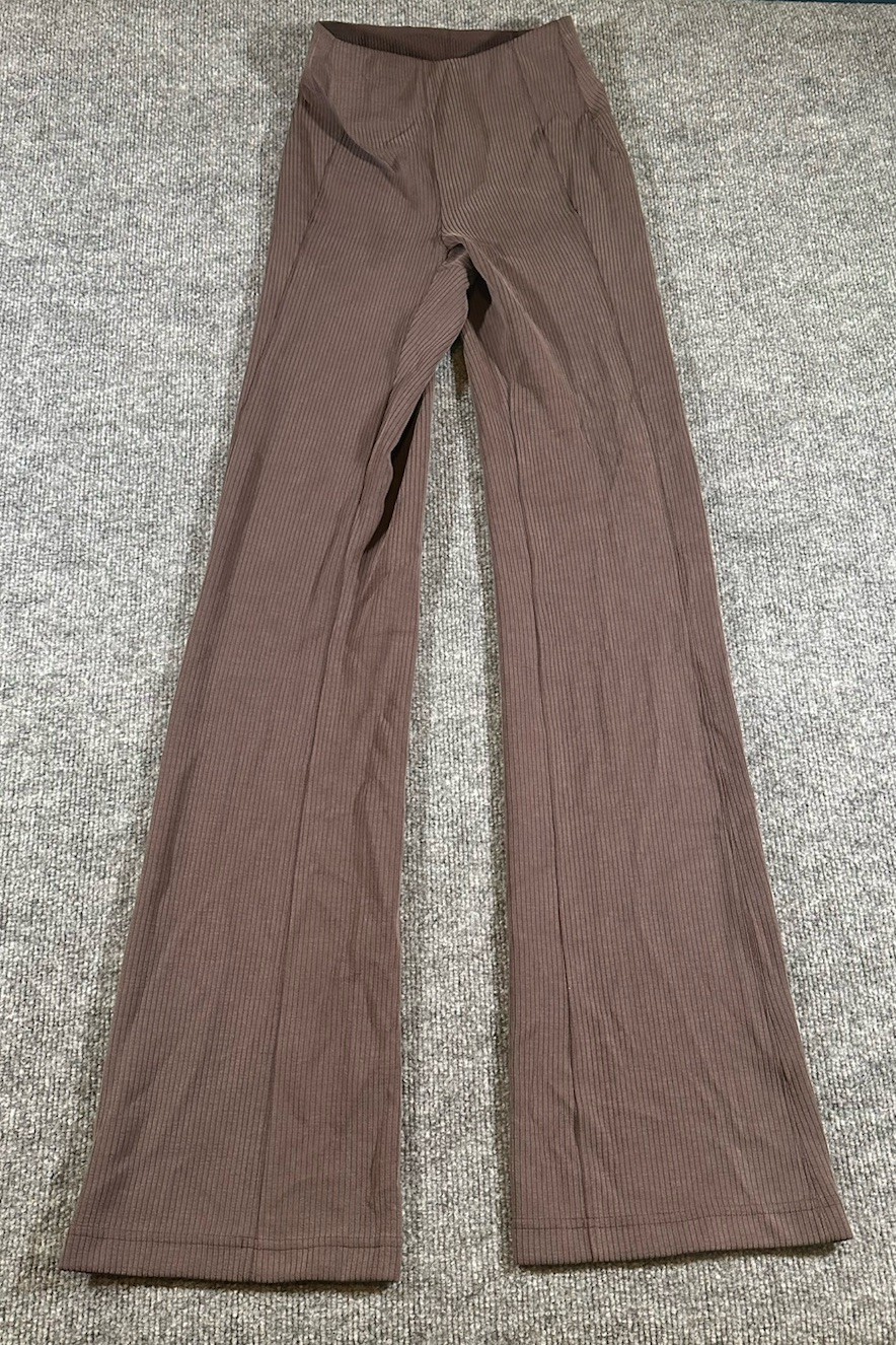 Lululemon Ribbed Softstreme Flared Pant Size 2 Tall LW5GVKS NWOT Lululemon Ribbed Softstreme Flared Pant Size 2 Tall LW5GVKS NWOT