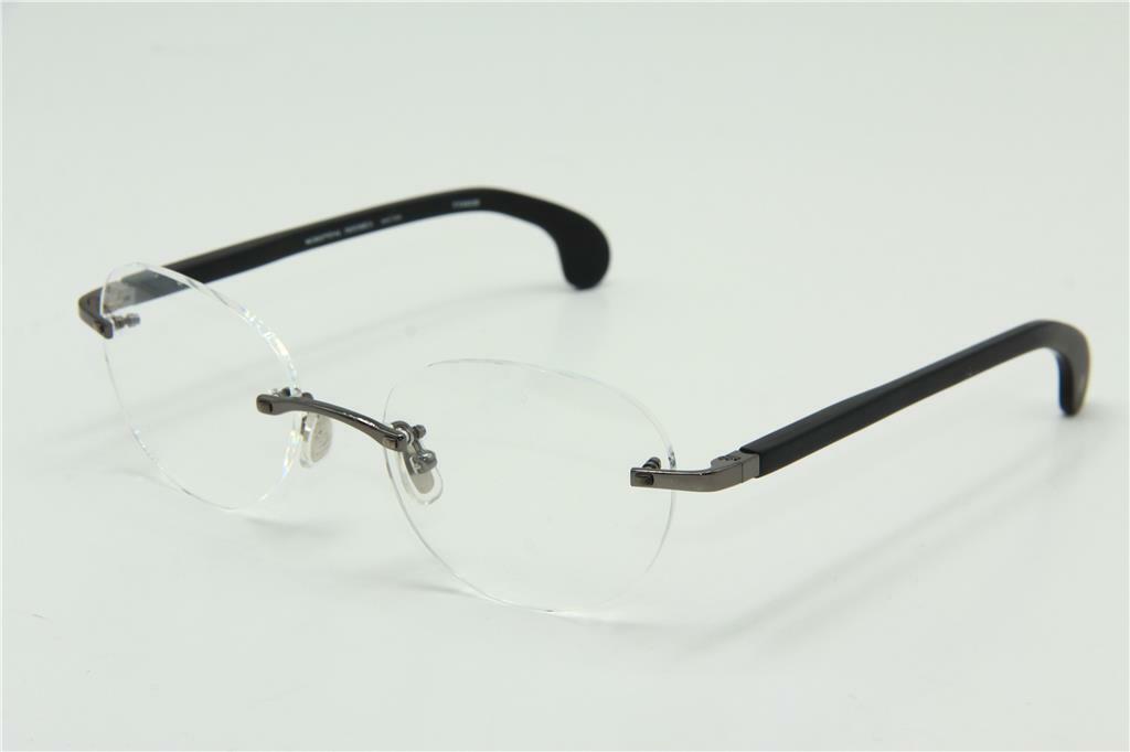 NEW MORGENTHAL FREDERICS WYATT 07 041M BLACK AUTHENTIC FRAMES EYEGLASSES 52-19