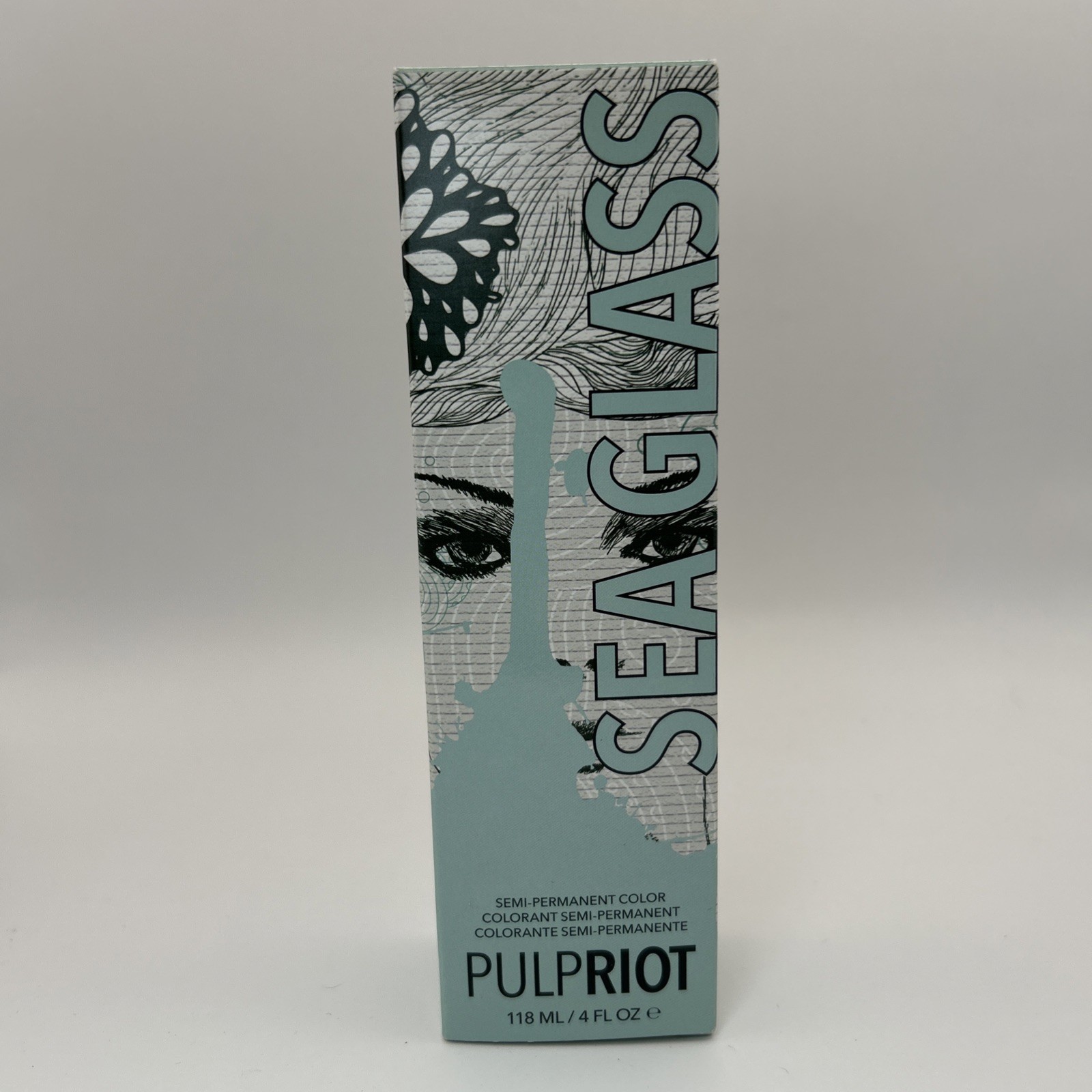 Pulp Riot  ‘SEA GLASS’ Semi Permanent Hair Color 4 oz - **RETIRED SHADE