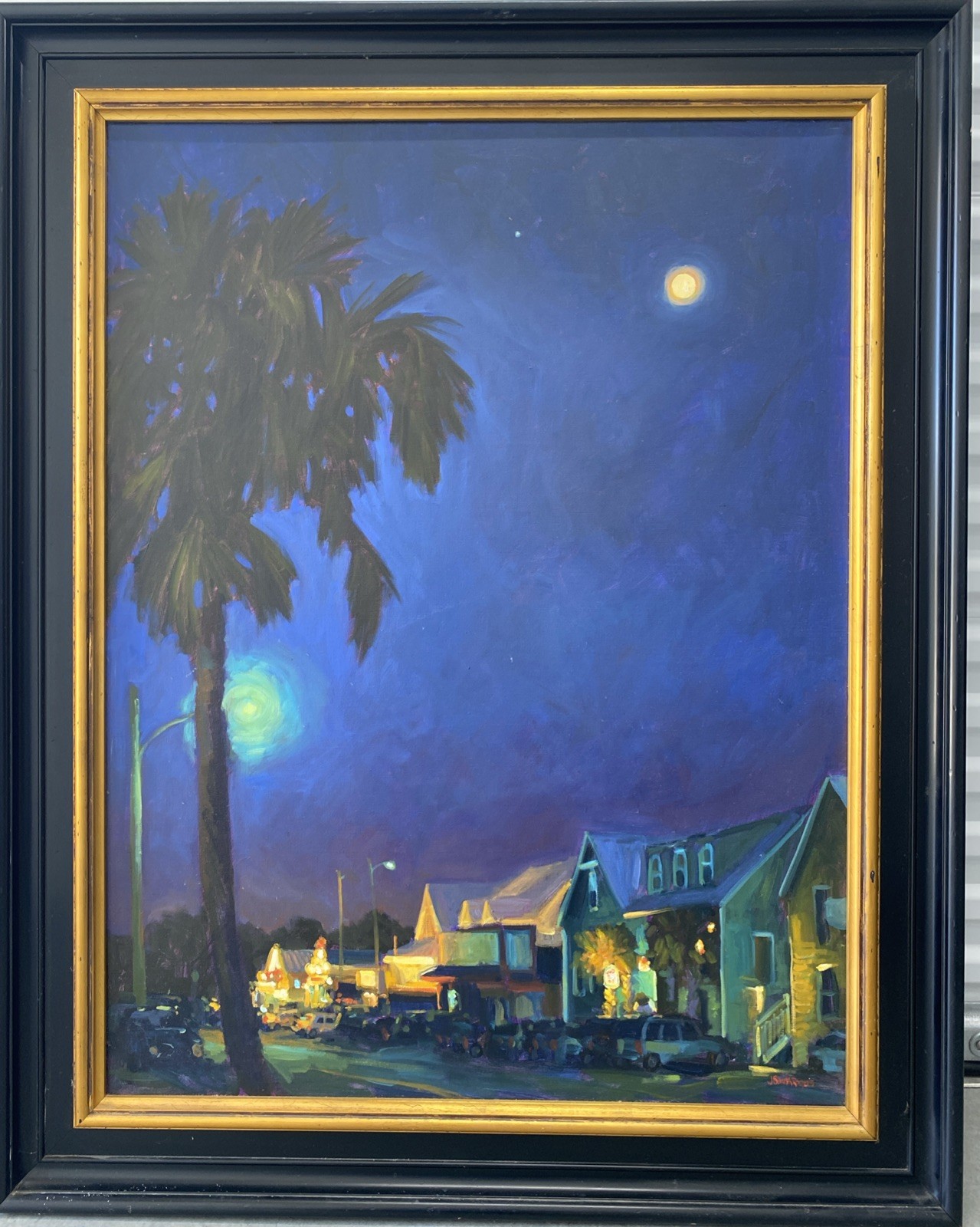 Vintage Jennifer Smith Roger’s Original Oil Painting 51 By 41 Inches