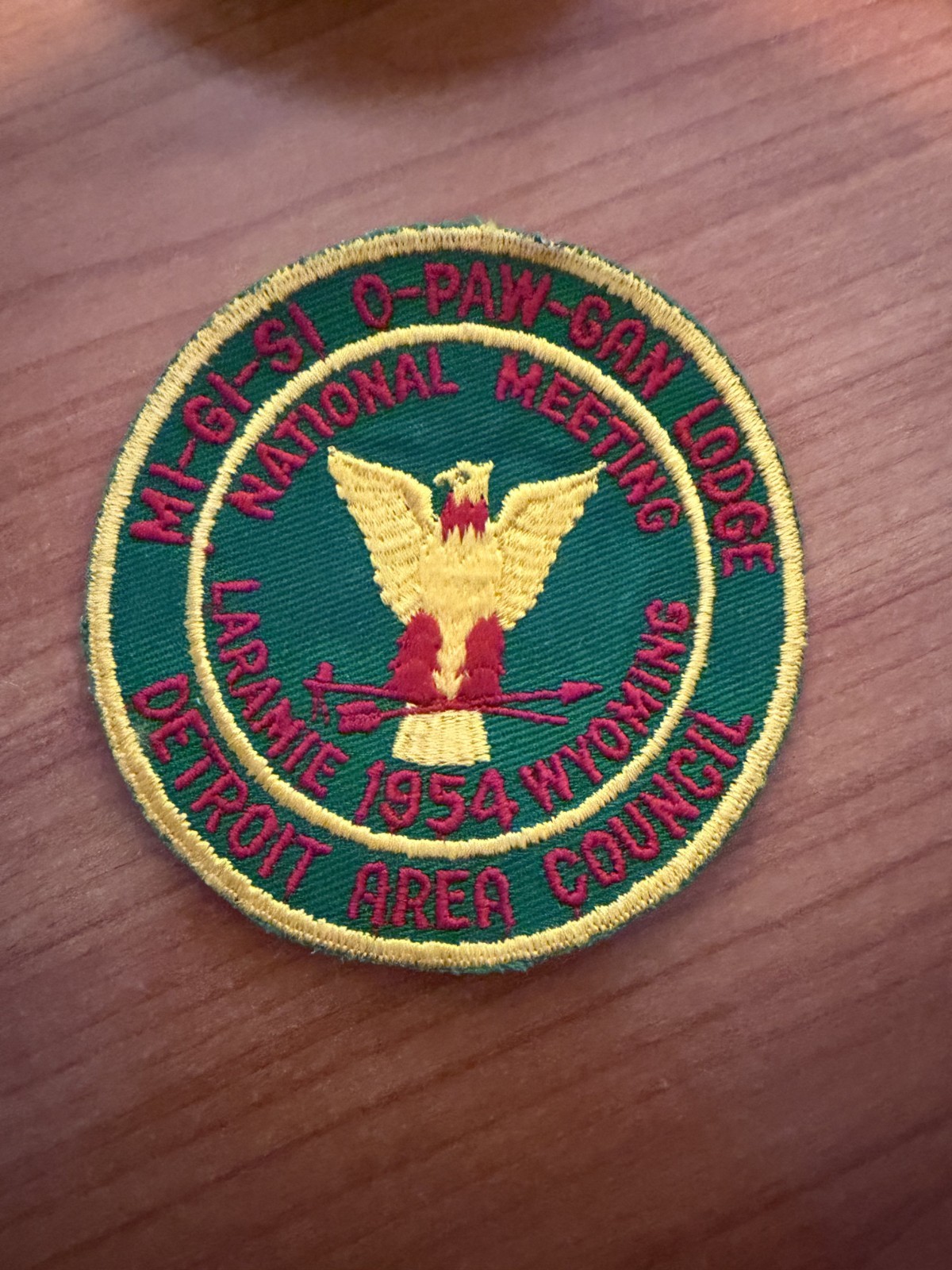 Boy Scout OA 162 Mi-Gi-Si O-Paw-Gan Lodge 1954 NOAC 1937MM Boy Scout OA 162 Mi-Gi-Si O-Paw-Gan Lodge 1954 NOAC 1937MM