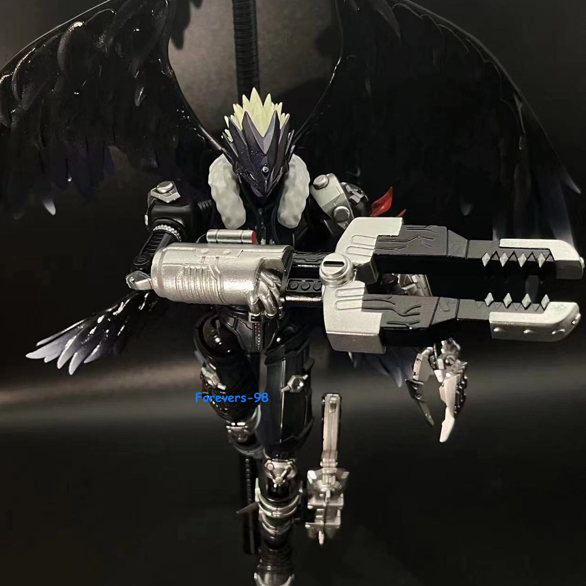 Anime Digimon Beelzemon Blast Mode GK Parts Set 3D Printed Wings & Cannon Toy
