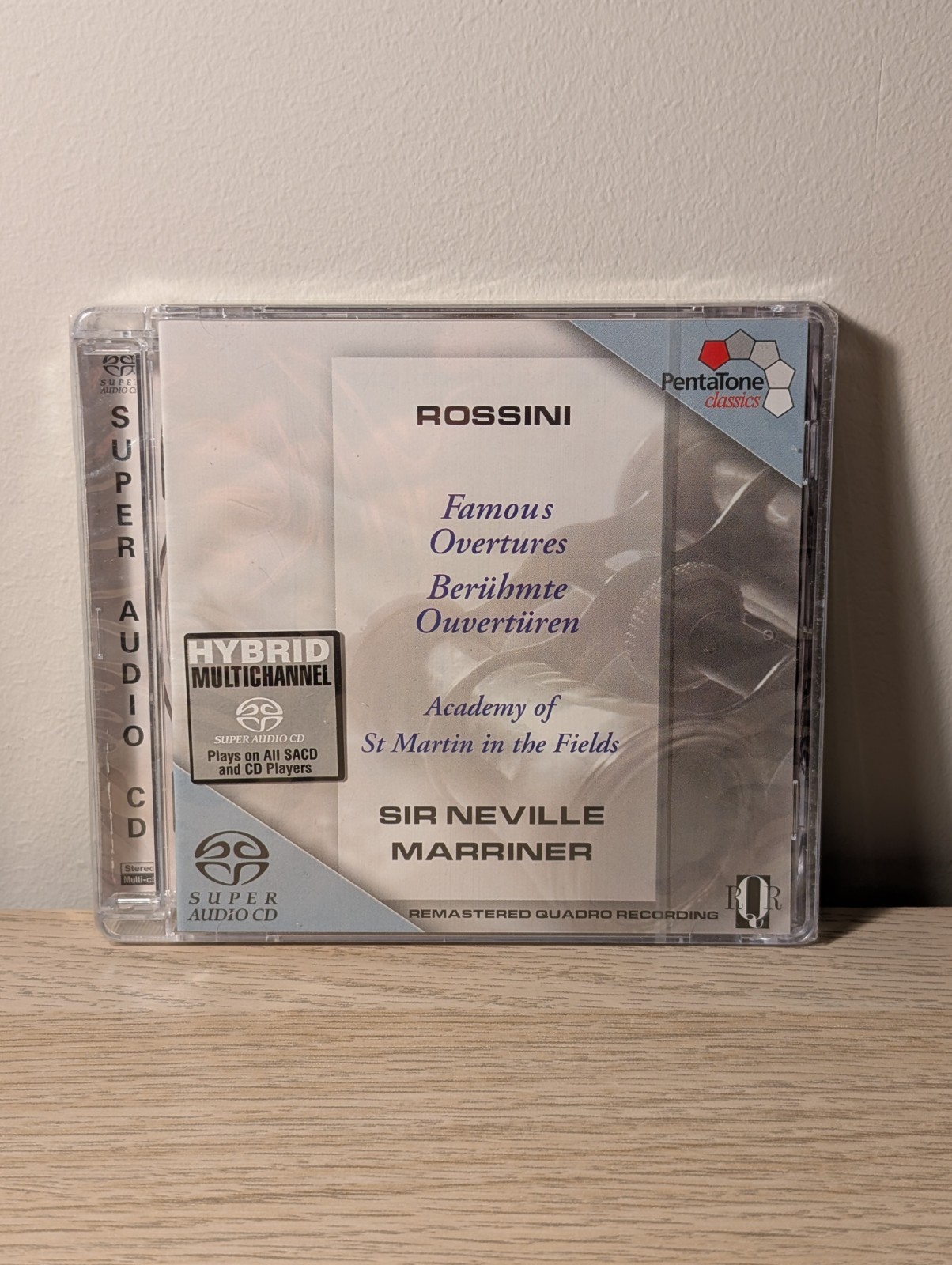 Rossini Famous Overtures Marriner 2002 Pentatone SACD