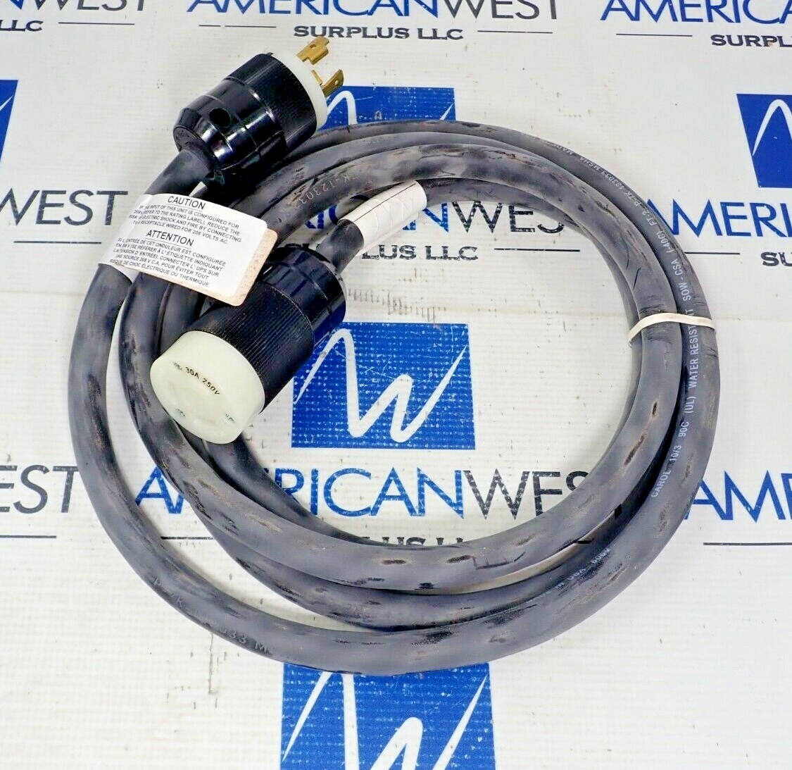 CAROL 10/3 90C SOW  CSA (-40C) FT-2 P-7K 123033-MSHA WATER RESISTANT 30A 250V NE
