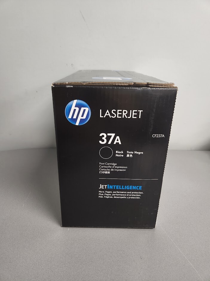 HP CF237A 37A LaserJet Toner Cartridge - Black Brand New Factory Sealed HP CF237A 37A LaserJet Toner Cartridge - Black Brand New Factory Sealed