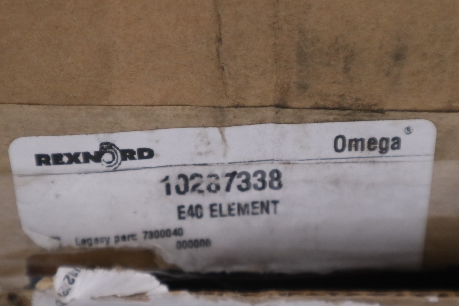REXNORD 10287338 NEW WITH BOX E40 ELEMENT STOCK GF-1304 REXNORD 10287338 NEW WITH BOX E40 ELEMENT STOCK GF-1304